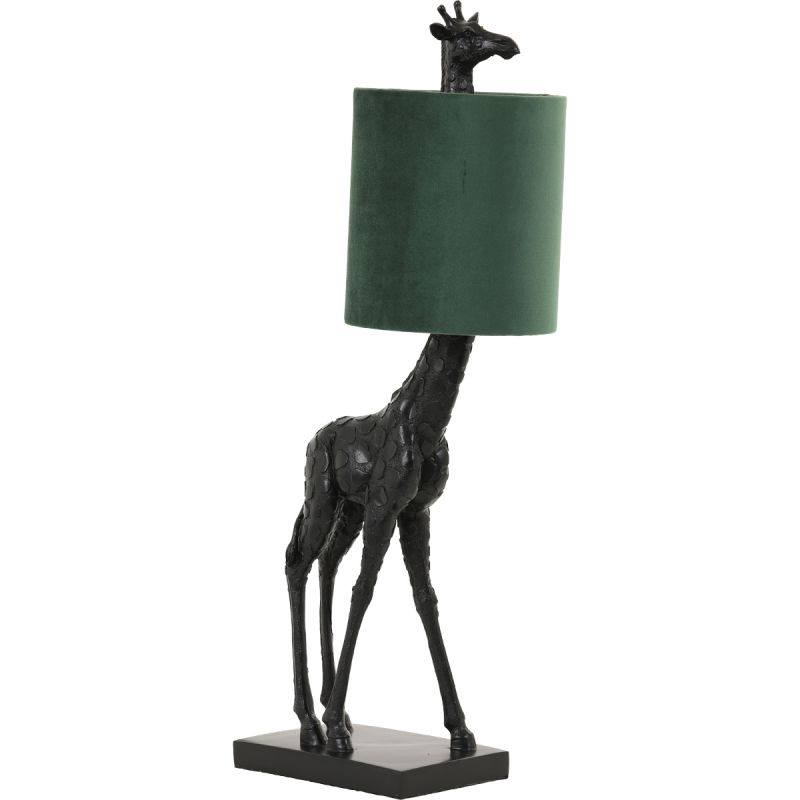 Tafellamp Giraffe Zwart Groen Trendhopper Nl