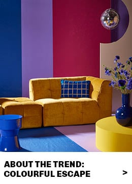All about the trend: Colourful Escape