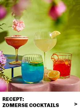 Zomerse cocktails met een kleurrijke twist