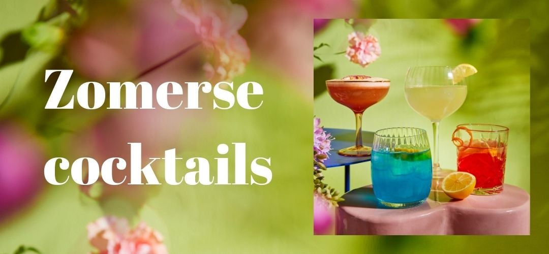 Zomerse cocktails met een kleurrijke twist