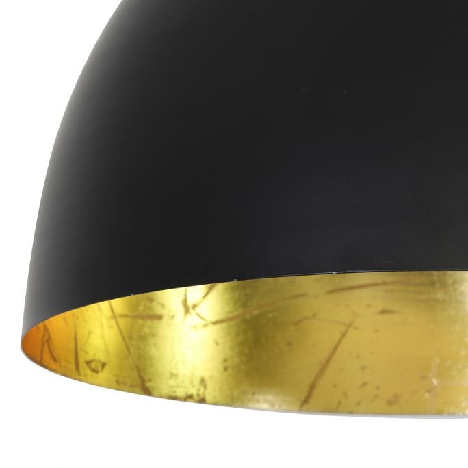 Tandheelkundig Immigratie vredig Hanglamp Kylie 60x42cm zwart goud | Budgethomestore.nl