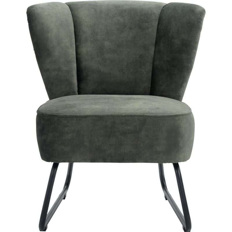 Fauteuil Richmond velvet Hunter