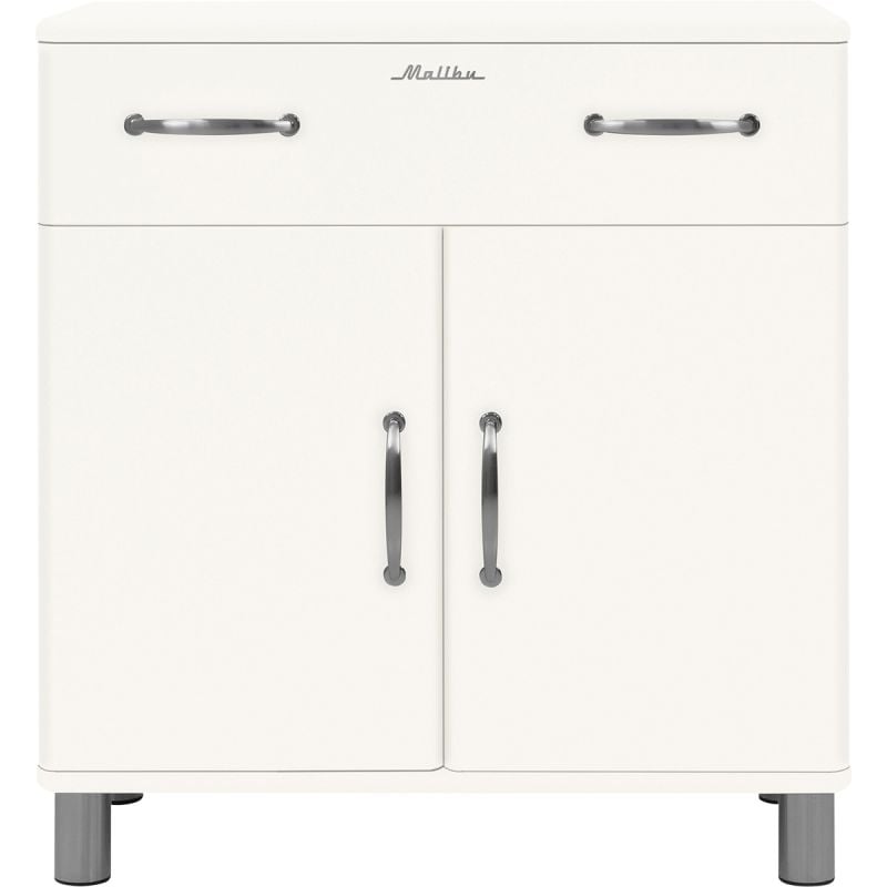 Kast Malibu 2 deuren en 1 lade white