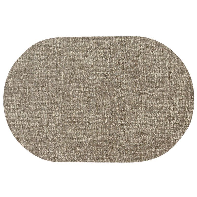 Vloerkleed Lorenzo beige 130x190 ovaal