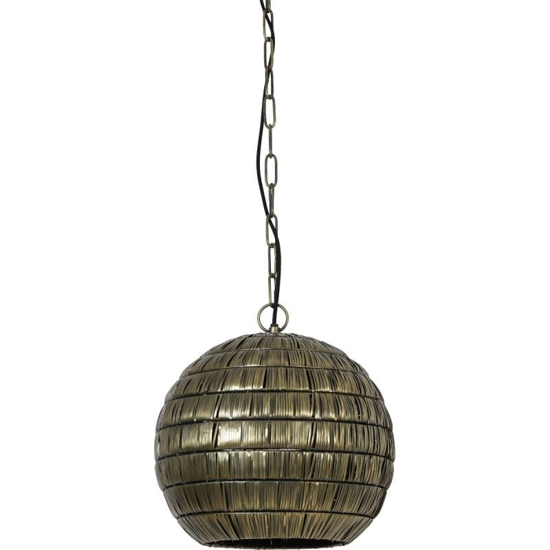 Light&Living Hanglamp KYMORA antiek brons L 39 x Ø40