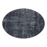 Vloerkleed Rovinj ellips donkerblauw 35