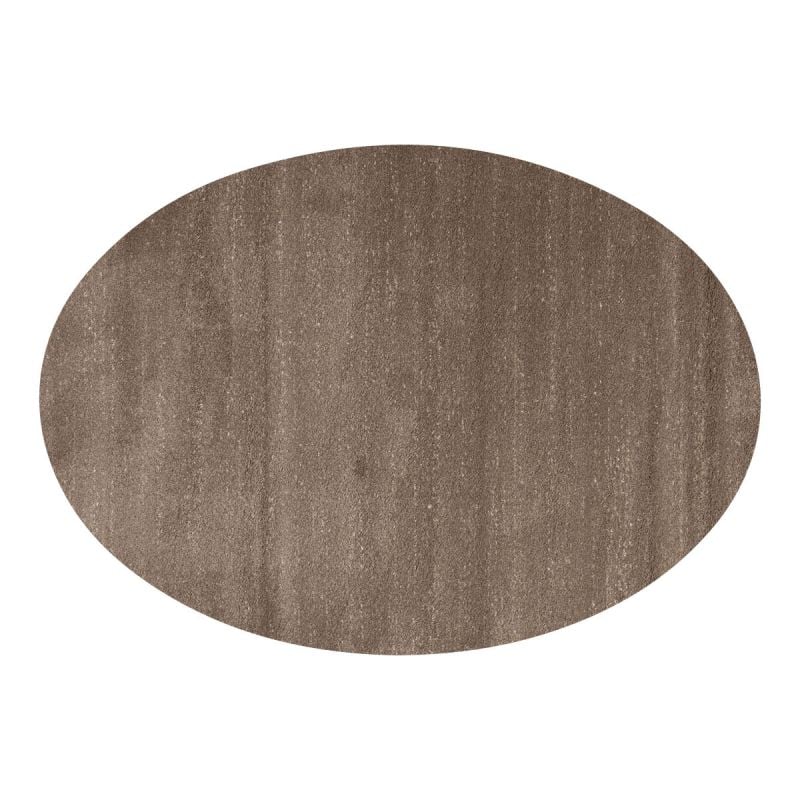 Vloerkleed Bodil ellips taupe 16