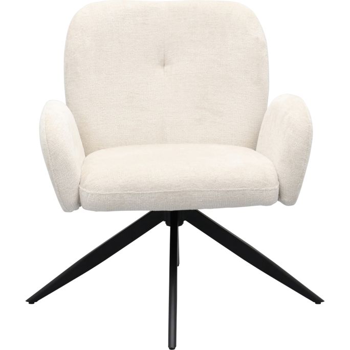 Draaifauteuil Brenna Ivory